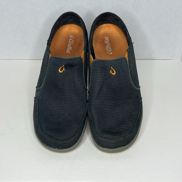 Olukai Nohea Mens Mesh Loafers Shoes 43 US 10 Gray Slip On Comfort - Picture 1 of 7